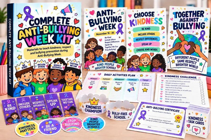 Anti-Bullying Week Kit