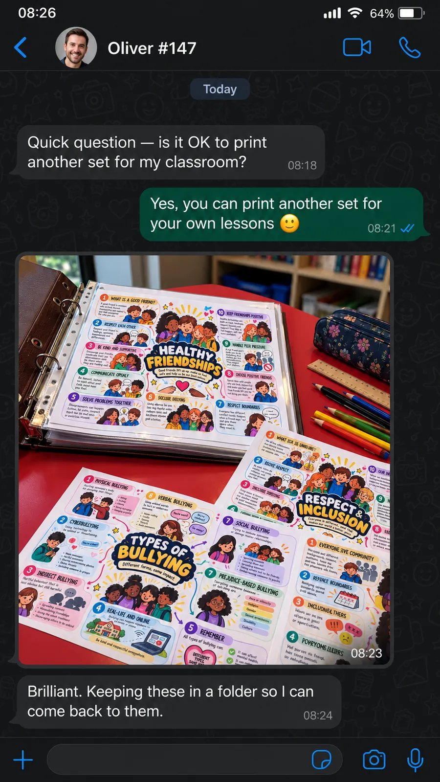 Teacher chat 1